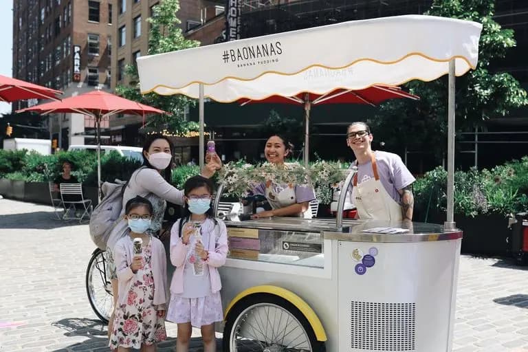 Banana Pudding Cart Pop Up