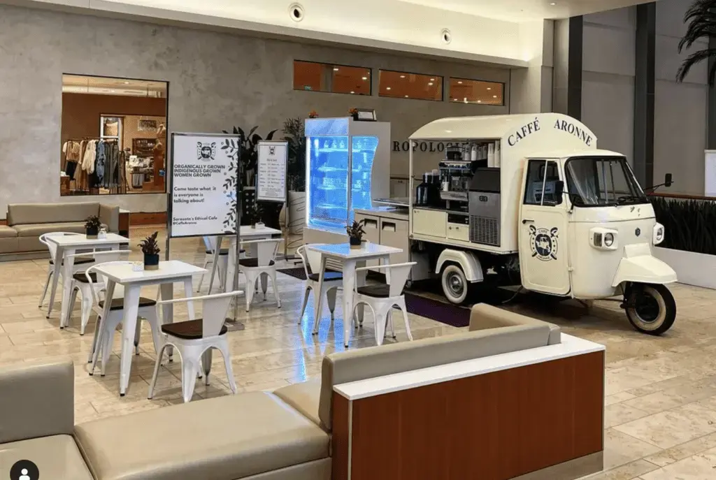 Italian Coffee Cart