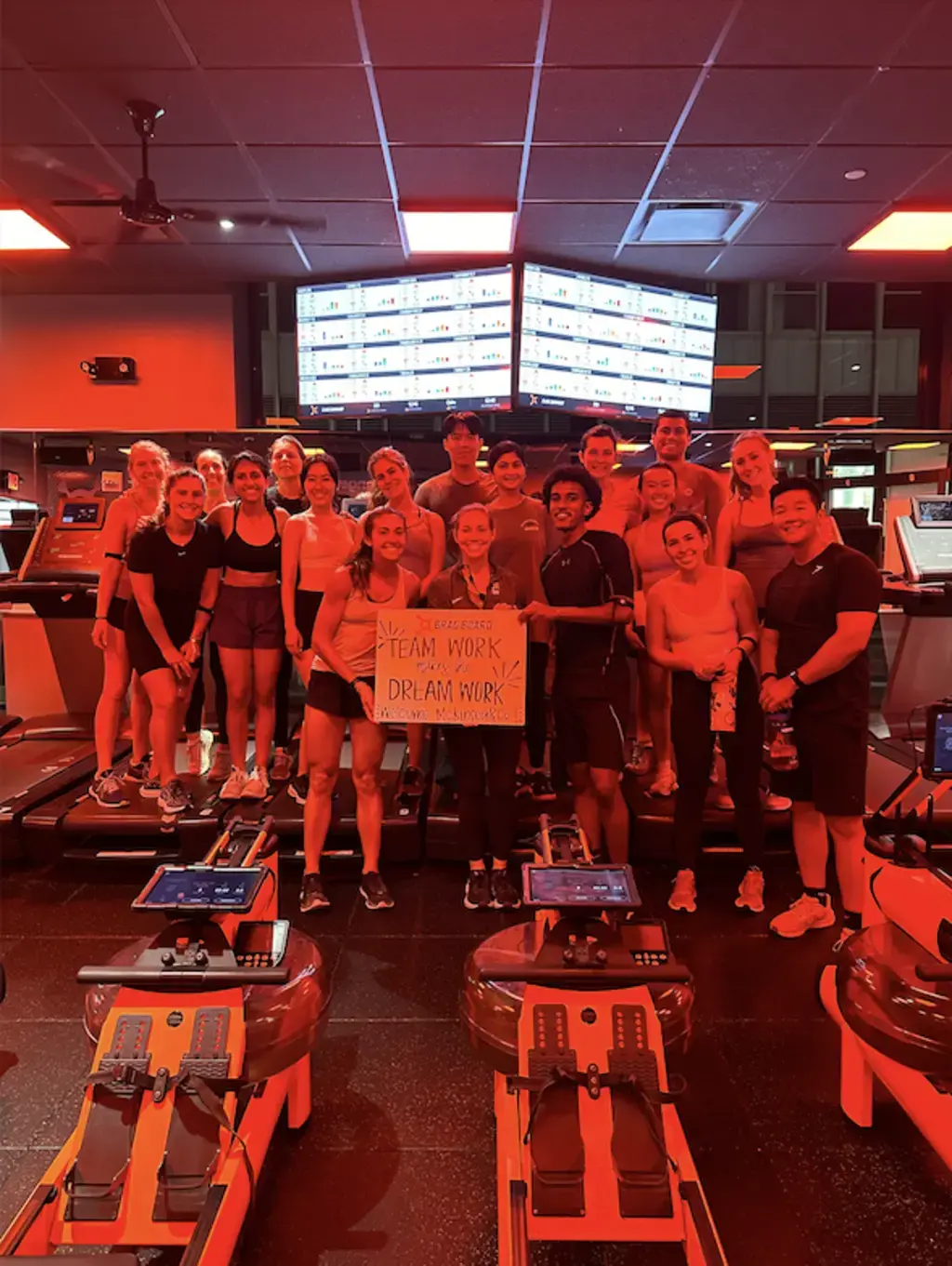 Orange Theory Fitness Class team building activity in NYC - Active teams, fitness enthusiasts - Orange Theory studios across NYC